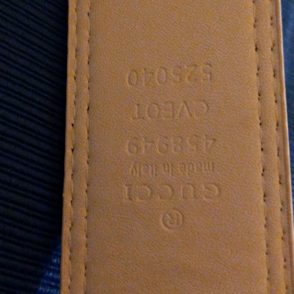 Mens Gucci belt authentic made in Italy 34 /38 - Picture 6 of 6